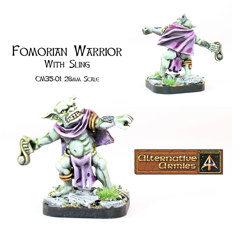 CM35-01 Fomorian Warrior with Sling