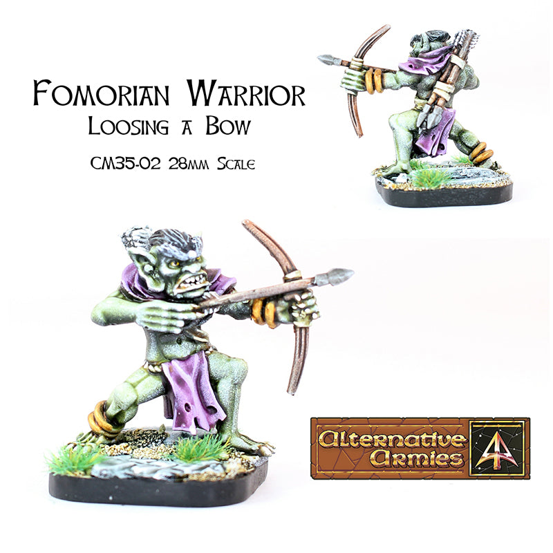 CM35-02 Fomorian Warrior loosing bow