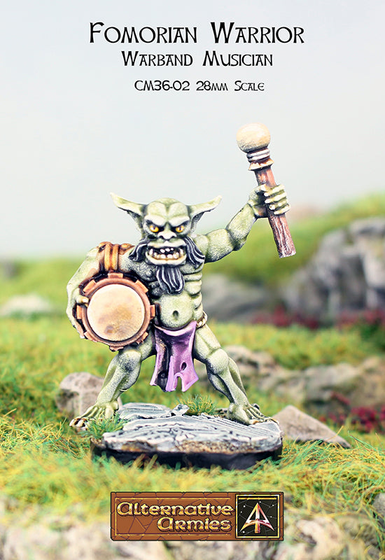 CM36-02 Fomorian Warrior with Drum