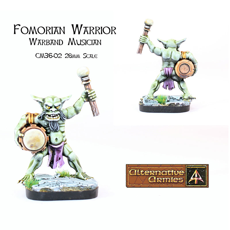 CM36-02 Fomorian Warrior with Drum