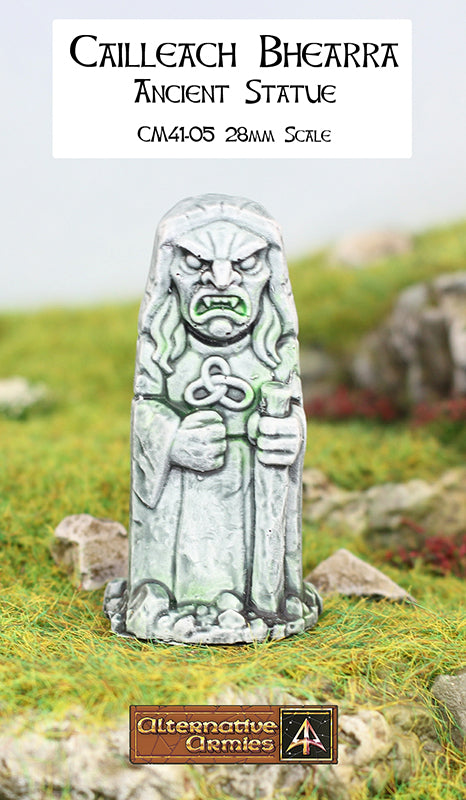 CM41-05 Cailleach Bhearra (Female Statue 45mm tall) (Scatter Scenic)