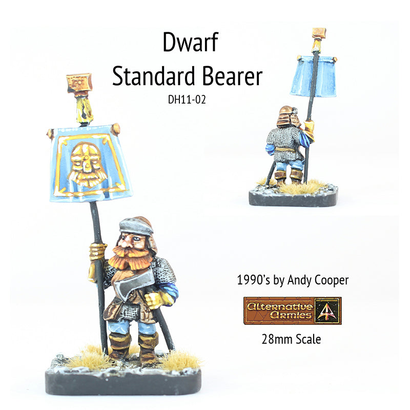 DH11-02 Dwarf Standard Bearer