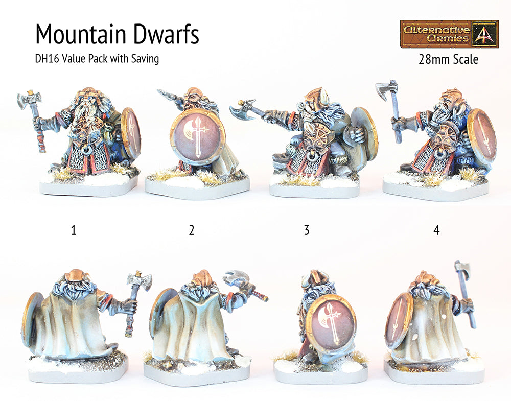 DH16 Mountain Dwarfs (Value Pack)