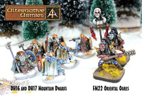 DH17 Mountain Dwarf Champions (Pack or Single Miniature)