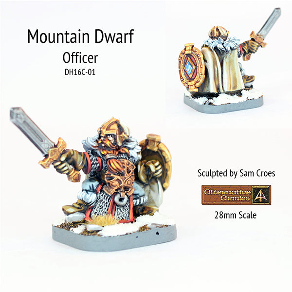 DH16C-01 Mountain Dwarf Officer