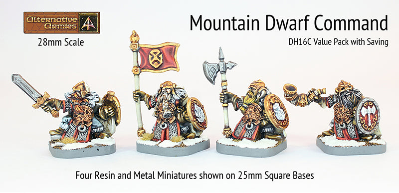 DH16C Mountain Dwarf Command (Value Pack)