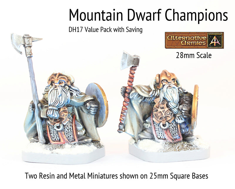 DH17 Mountain Dwarf Champions (Value Pack with Saving)