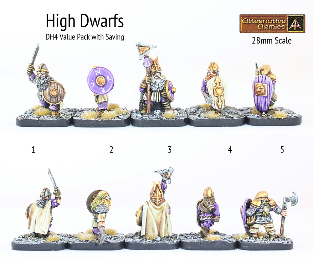 DH4 High Dwarfs (Value Pack with Saving)
