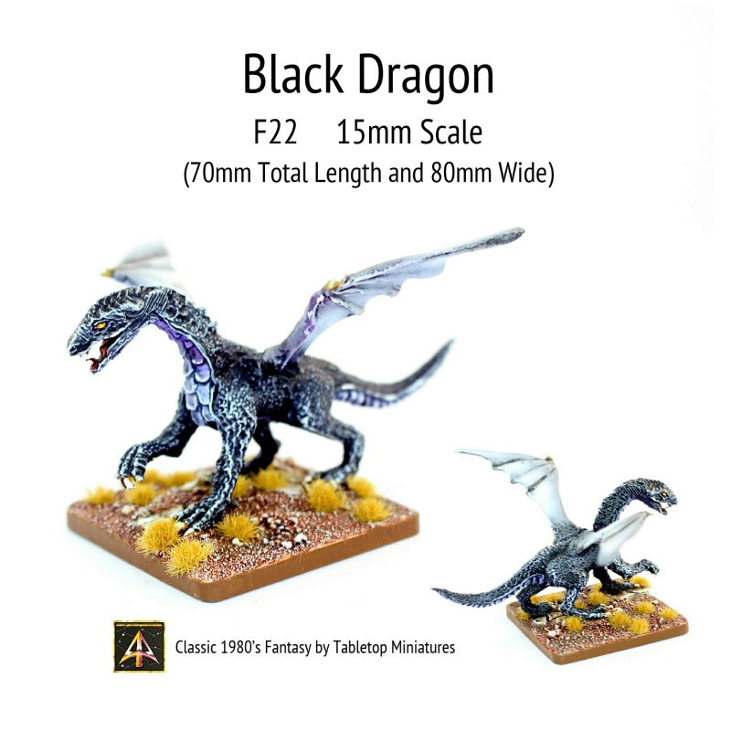 F22 Black Dragon (80mm long)