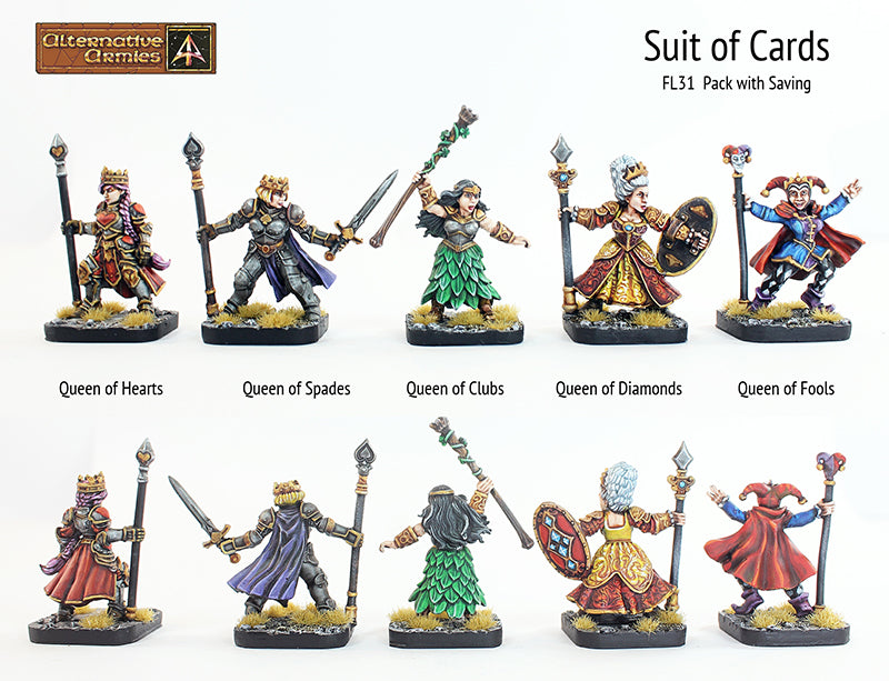 FL31 Suit of Cards (Value Pack with Saving)