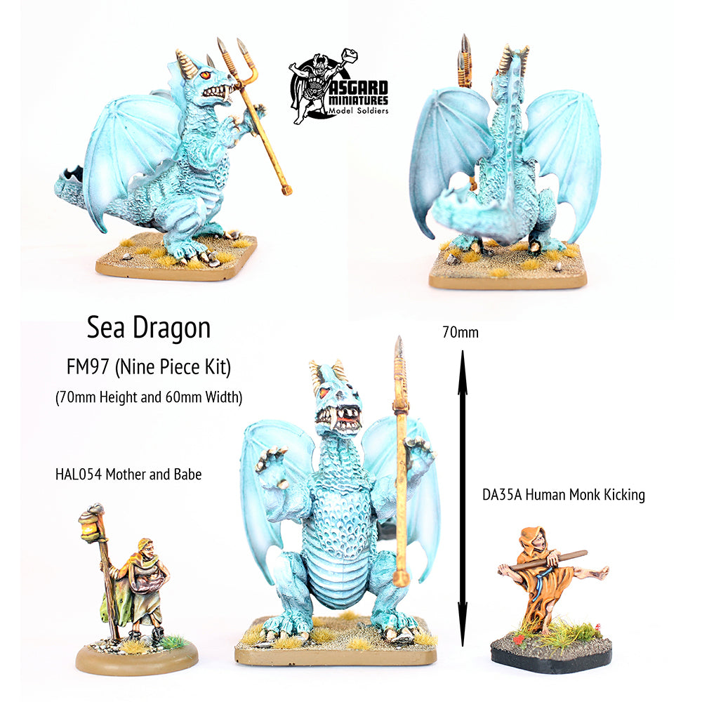 FM97 Sea Dragon (70mm tall)