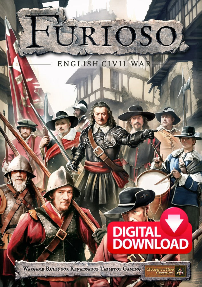 Furioso - English Civil War Wargame Rules (Digital Paid Download)
