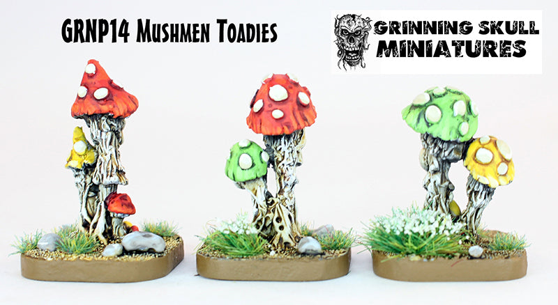 GRNP14 MushMen Toadies (Value Pack with Saving)
