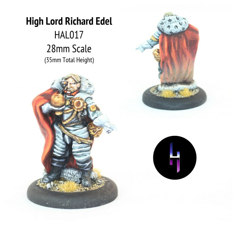 HAL017 High Lord Richard Edel (with free slot base)