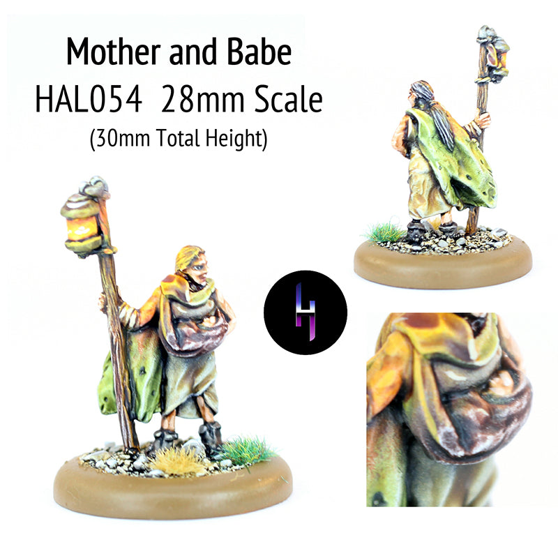HAL054 Mother and Babe (Free Slot Base)