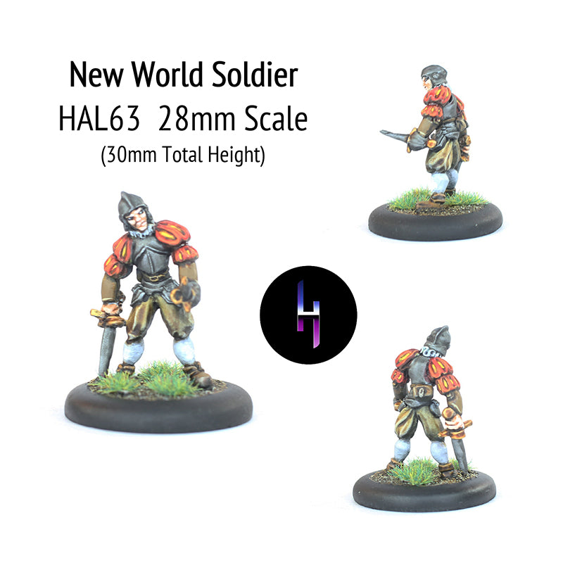 HAL063 New World Soldier (Free Slot Base)