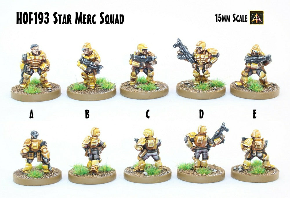 HOF193 Star Merc Squad