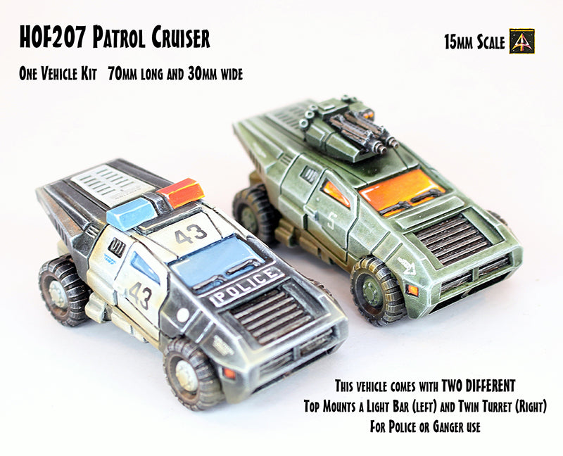 HOF207 Patrol Cruiser (two different load outs included)
