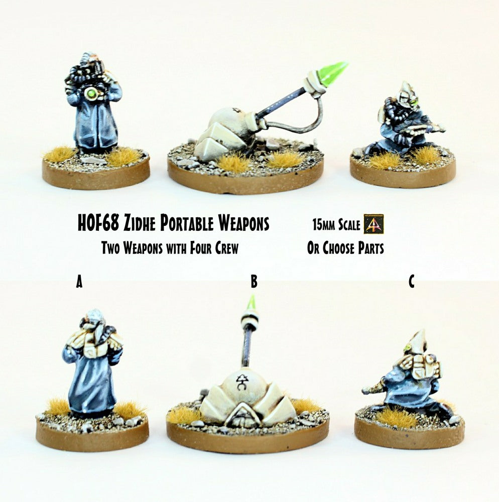 HOF68 Zidhe Portable Weapons - 2 Kits