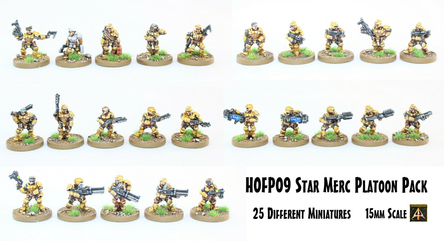 HOFP09 Star Merc Platoon Pack - Value Pack