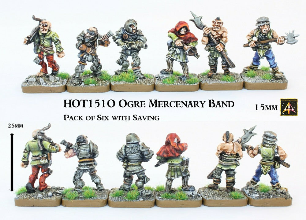 HOT151O Ogre Mercenary Band (Six with Saving)