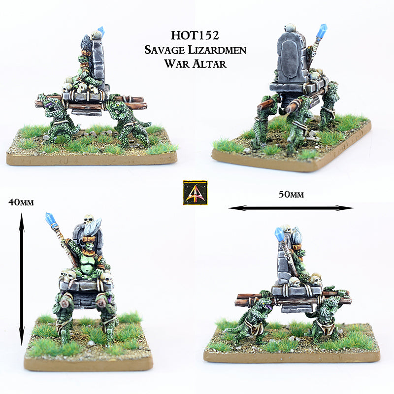 HOT152 Savage Lizardmen War Altar