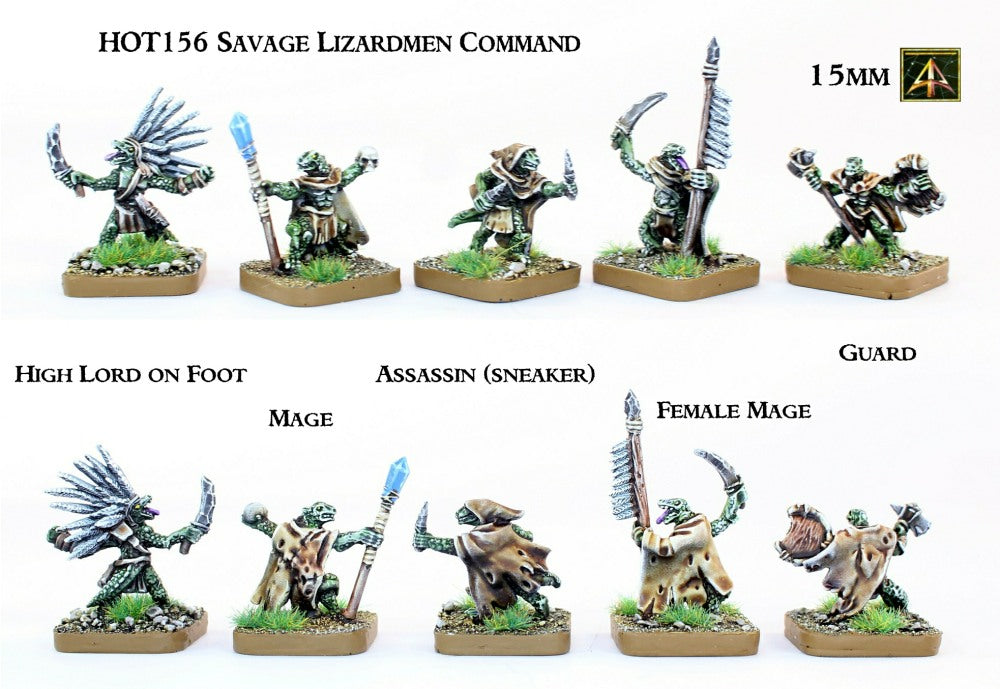 HOT156 Savage Lizardmen Command