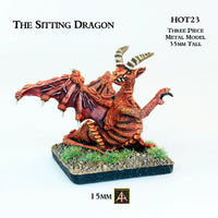 HOT23 The Sitting Dragon (35mm tall)