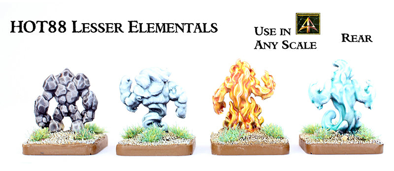 HOT88 Lesser Elementals (four types)