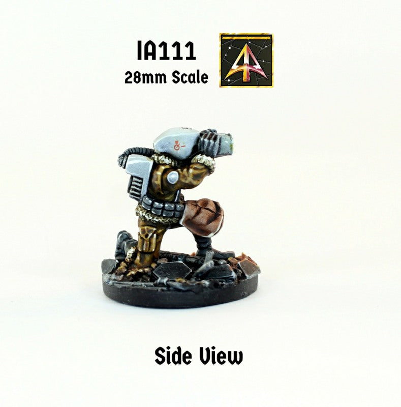 IA111 PM Scout kneeling with Vision Enhancer