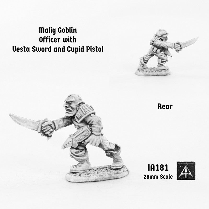 IA181 Malig with Sword and Cupid Laser Pistol