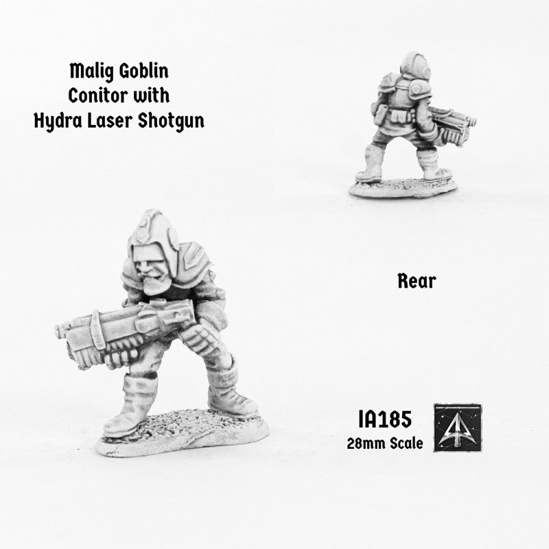 IA185 Malig standing Hydra Laser Shotgun