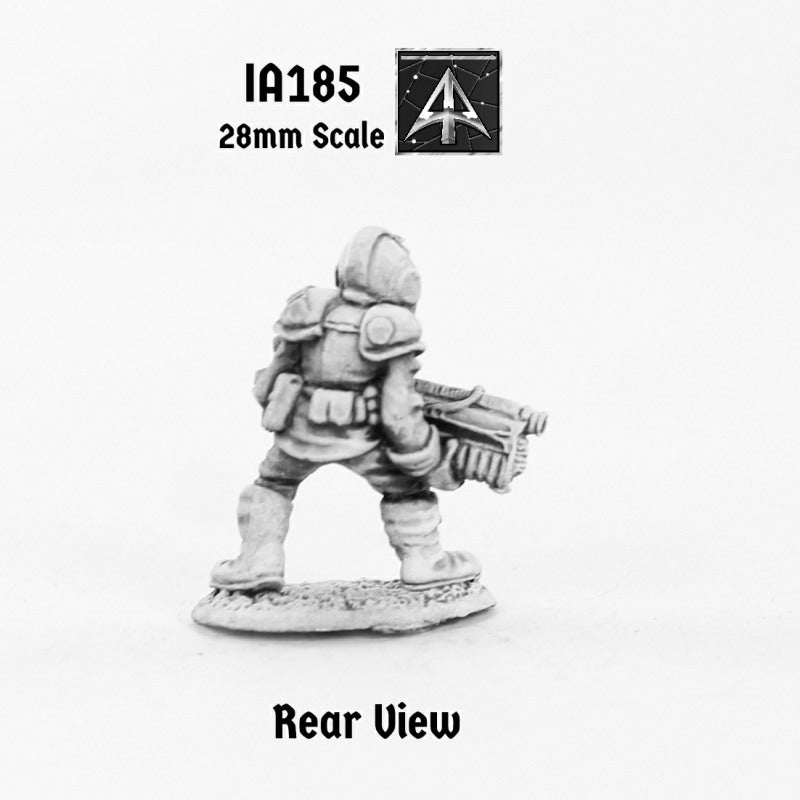 IA185 Malig standing Hydra Laser Shotgun