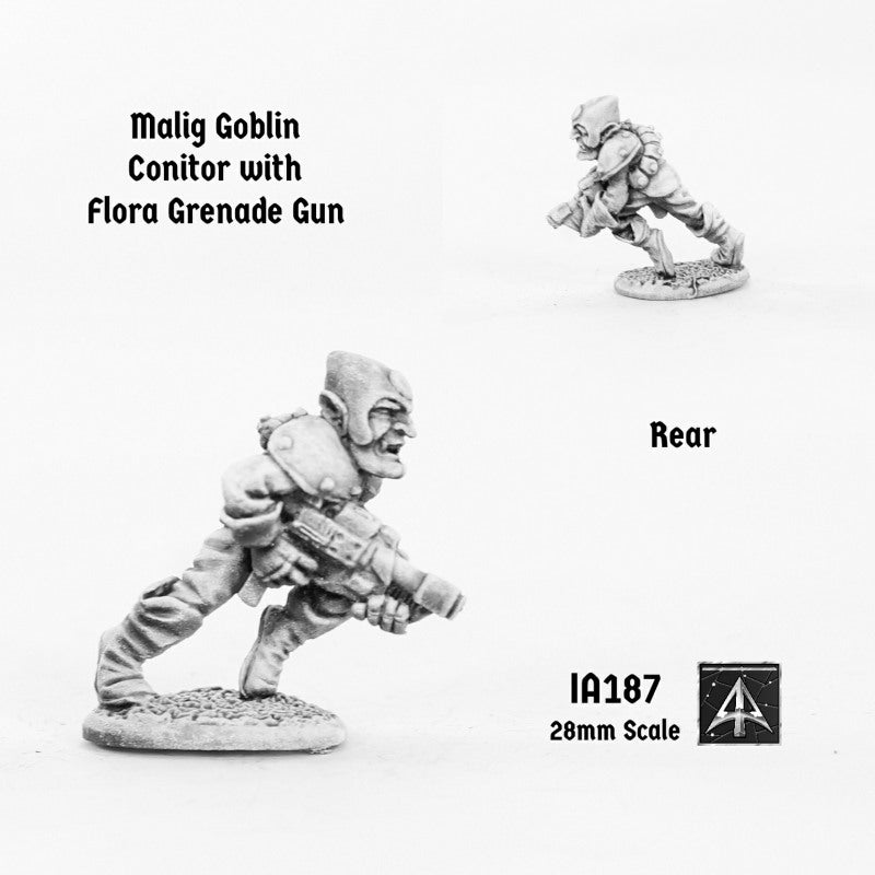 IA187 Malig running with Flora Grenade Gun