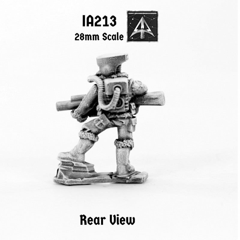 IA213 Planetary Militia Trooper with Ron Hi-Ex Launcher