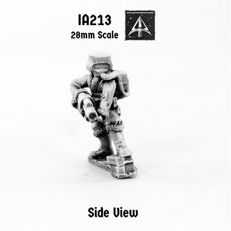 IA213 Planetary Militia Trooper with Ron Hi-Ex Launcher