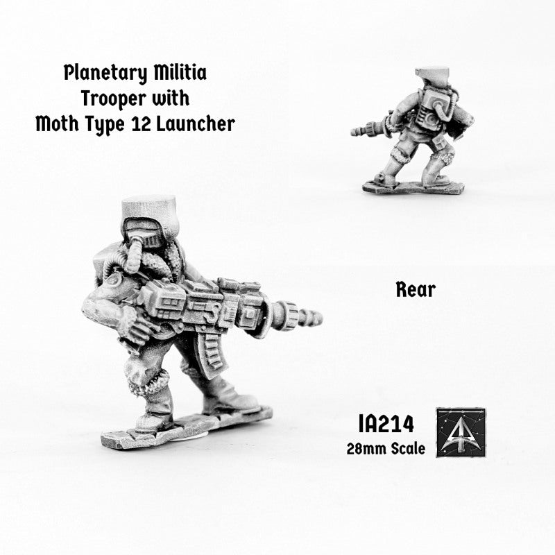 IA214 Planetary Militia Trooper with Moth Type 12 Launcher