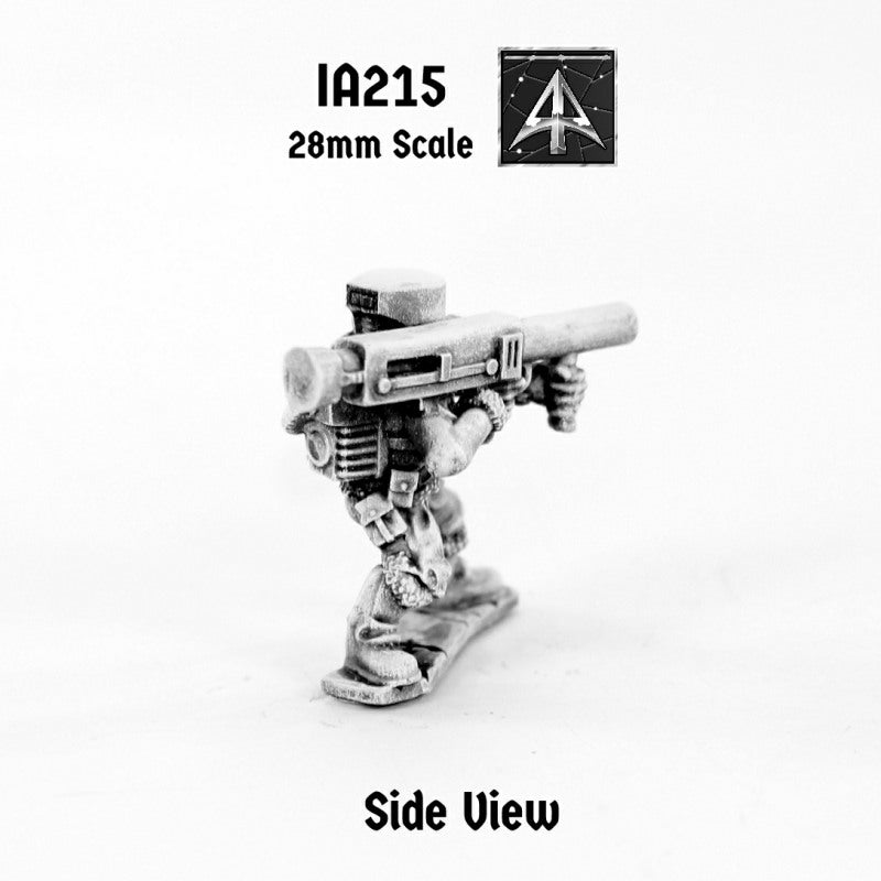 IA215 Planetary Militia Trooper standing with Bodkin AP
