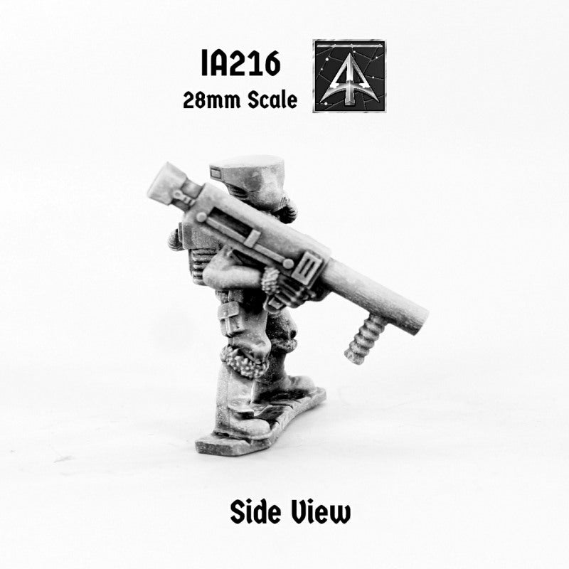 IA216 Planetary Militia Trooper advancing with Bodkin AP