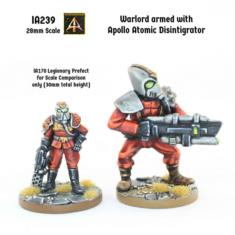 IA239 Warlord with Apollo Atomic Disintegrator (45mm tall)