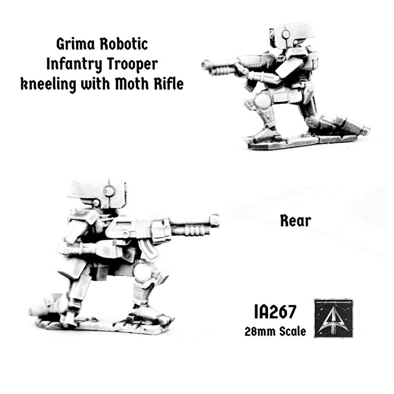 IA267 Grima kneeling firing Moth Rifle