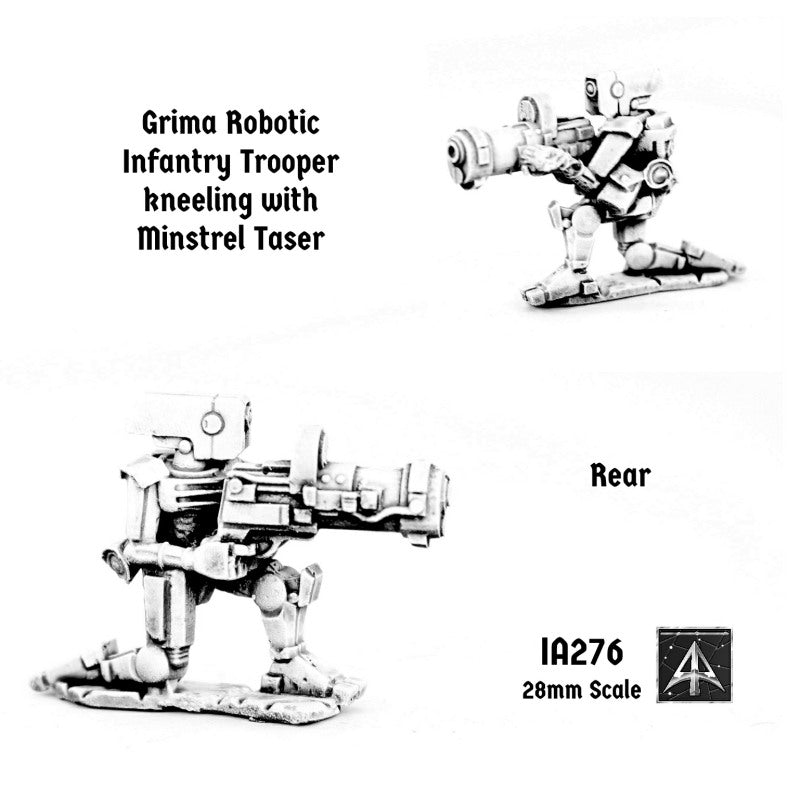 IA276 Grima kneeling with Minstrel Taser