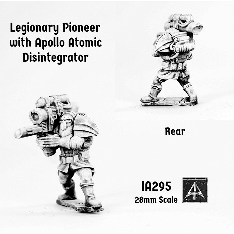 IA295 Legionary Pioneer with Apollo Atomic Disintegrator