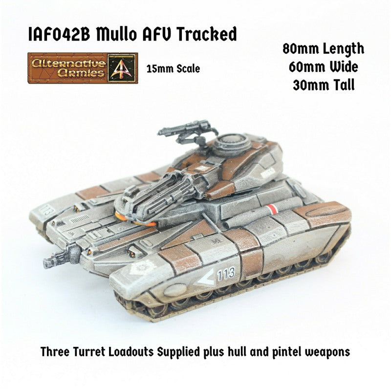 IAF042B Mullo AFV Tracked with three turret load outs