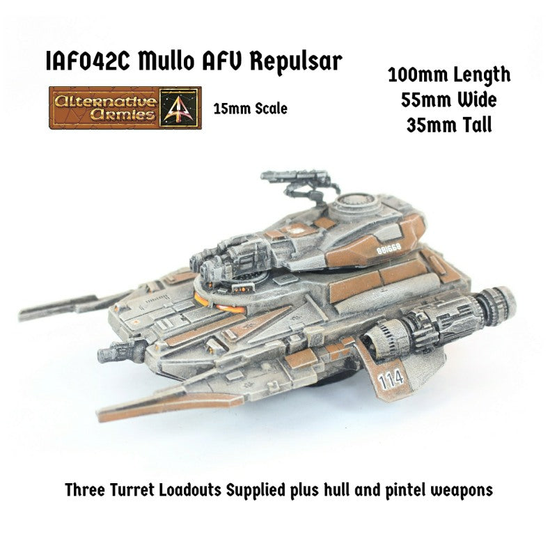 IAF042C Mullo AFV Repulsar with three turret load outs
