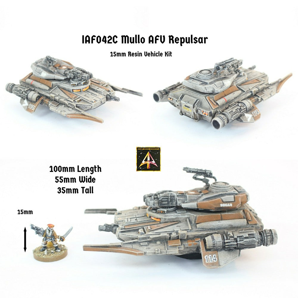 IAF042C Mullo AFV Repulsar with three turret load outs