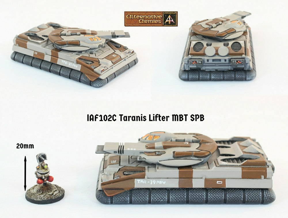 IAF102C Taranis Lifter MBT SPB Energy Turret (Super Heavy) - Free Pack of Drones included