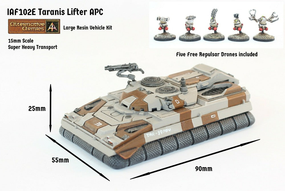 IAF102E Taranis Lifter APC (Super Heavy) - Free Pack of Drones included