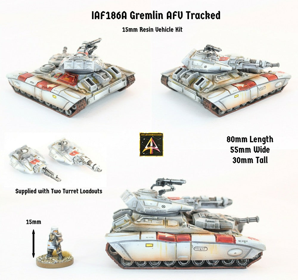IAF186A Gremlin AFV Tracked with Bodkin AP Cannon and hull turret