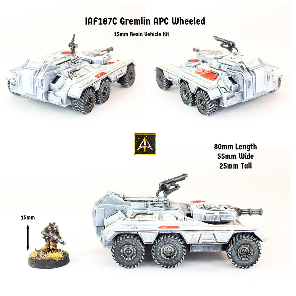 IAF187C Gremlin APC Wheeled Personnel Carrier with hull turret